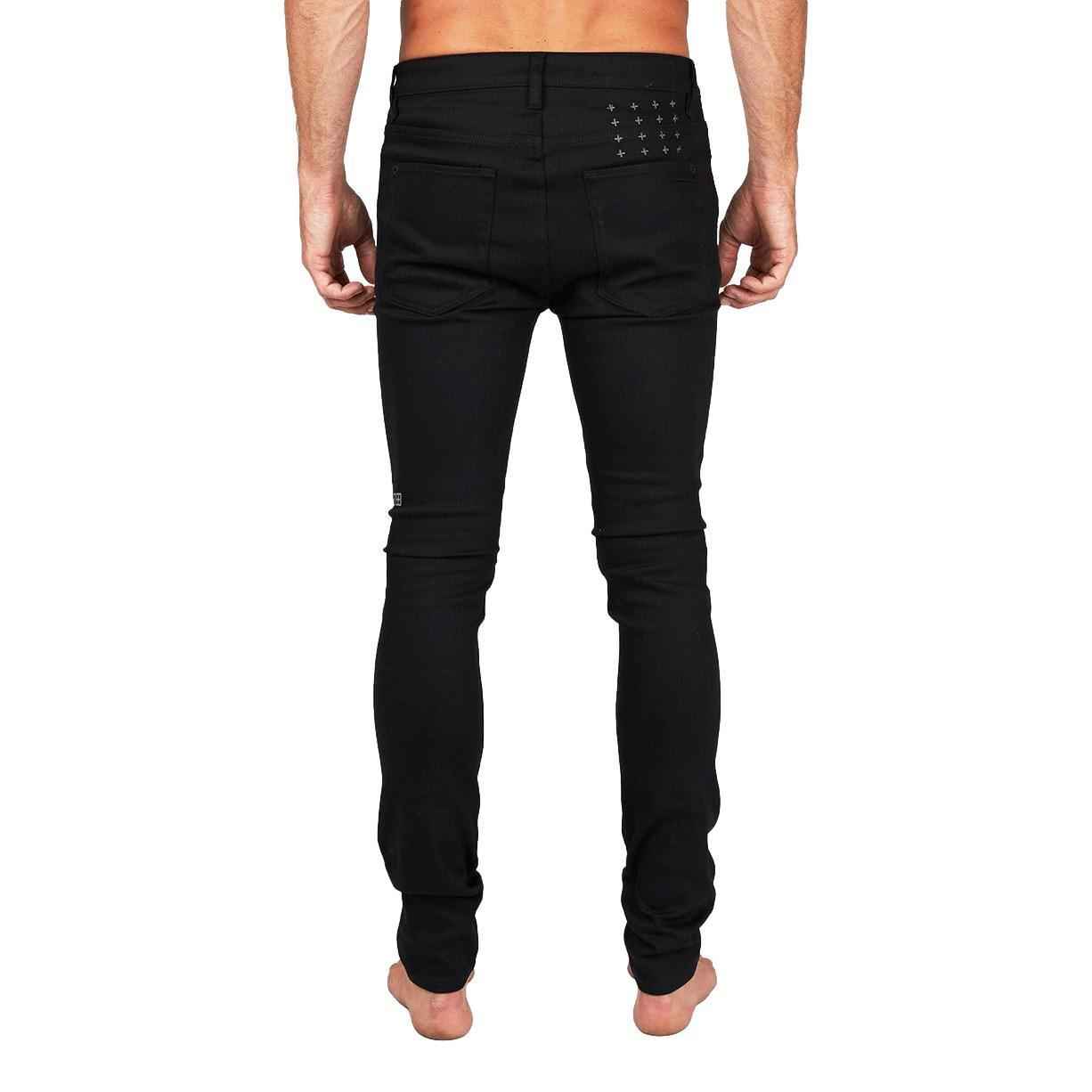 KSUBI-Men's Skinny Fit Jeans and Denim