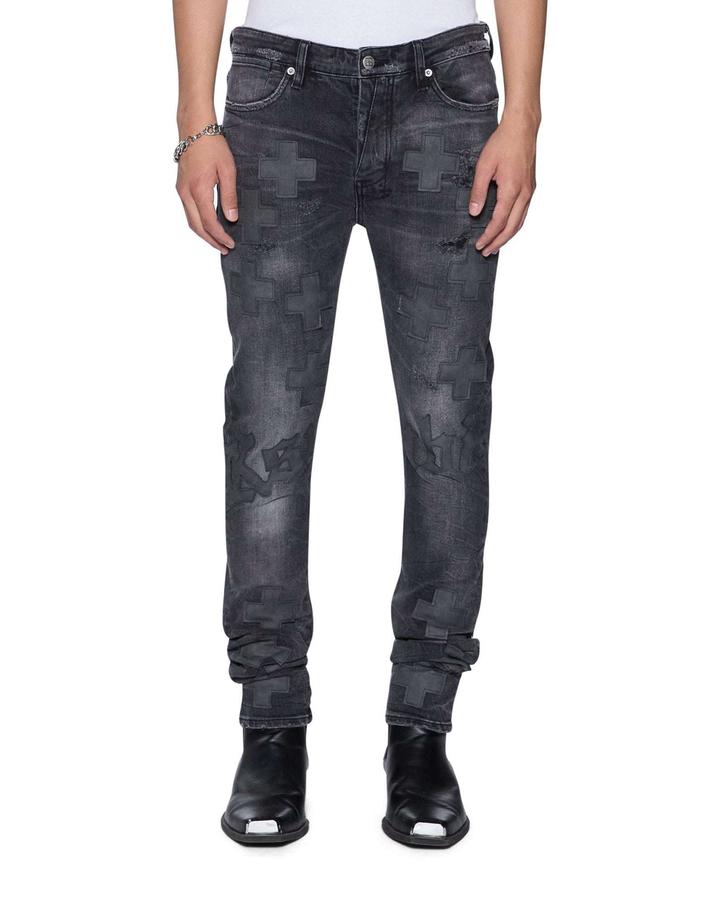KSUBI-Men's Skinny Fit Jeans and Denim