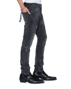 KSUBI-Men's Skinny Fit Jeans and Denim