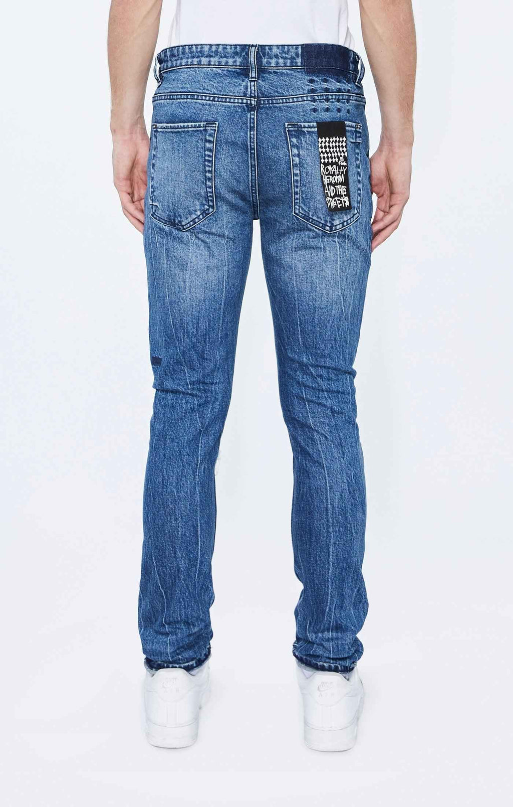KSUBI-Men's Skinny Fit Jeans and Denim
