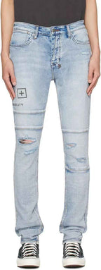 KSUBI-Men's Skinny Fit Jeans and Denim