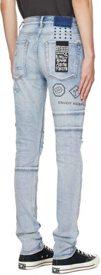 KSUBI-Men's Skinny Fit Jeans and Denim