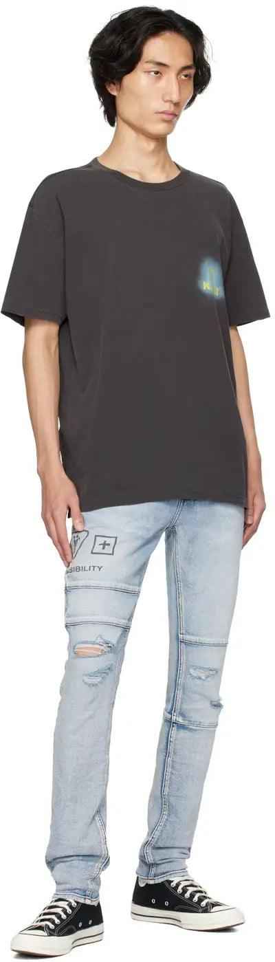 KSUBI-Men's Skinny Fit Jeans and Denim
