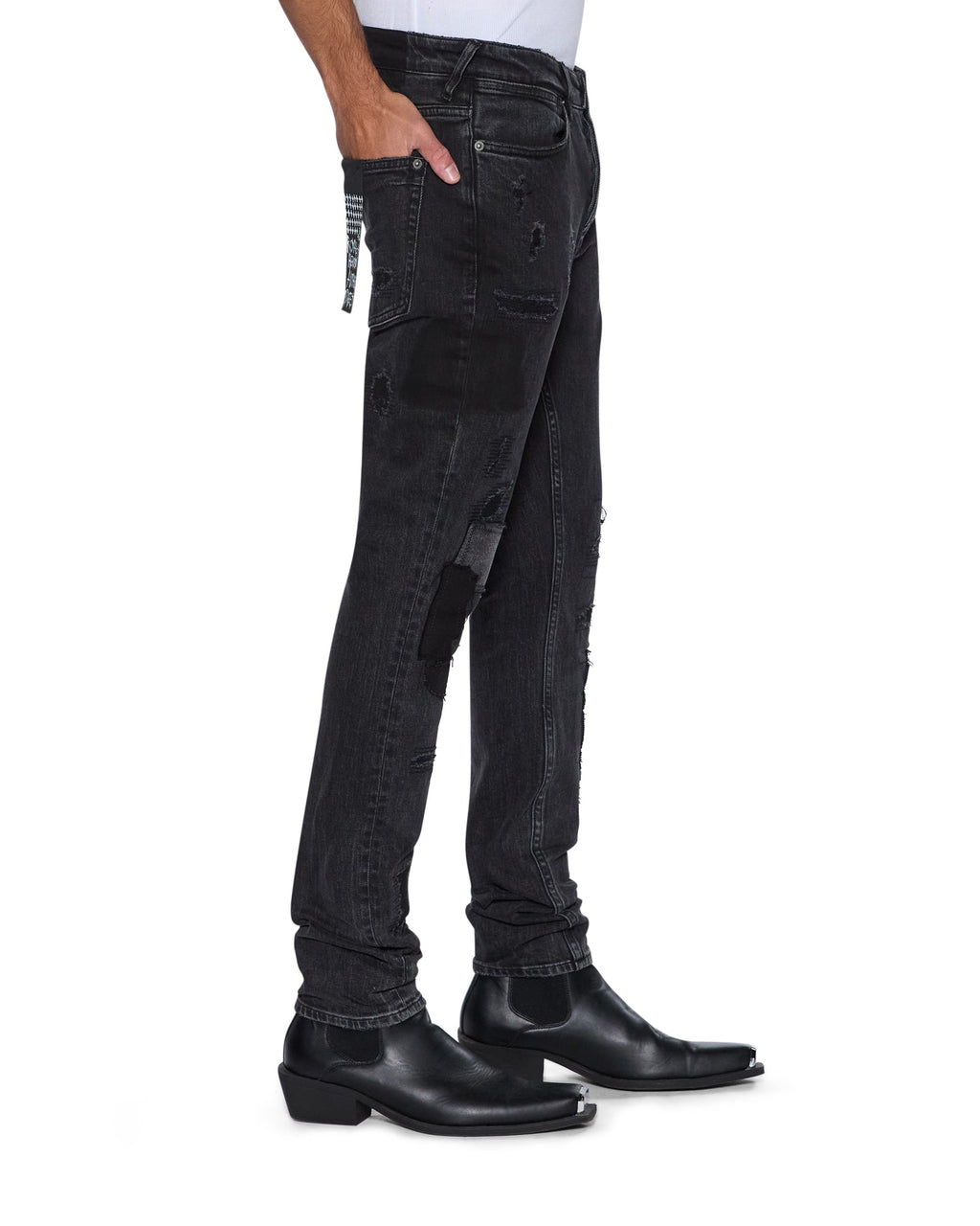 KSUBI-Men's Skinny Fit Jeans and Denim