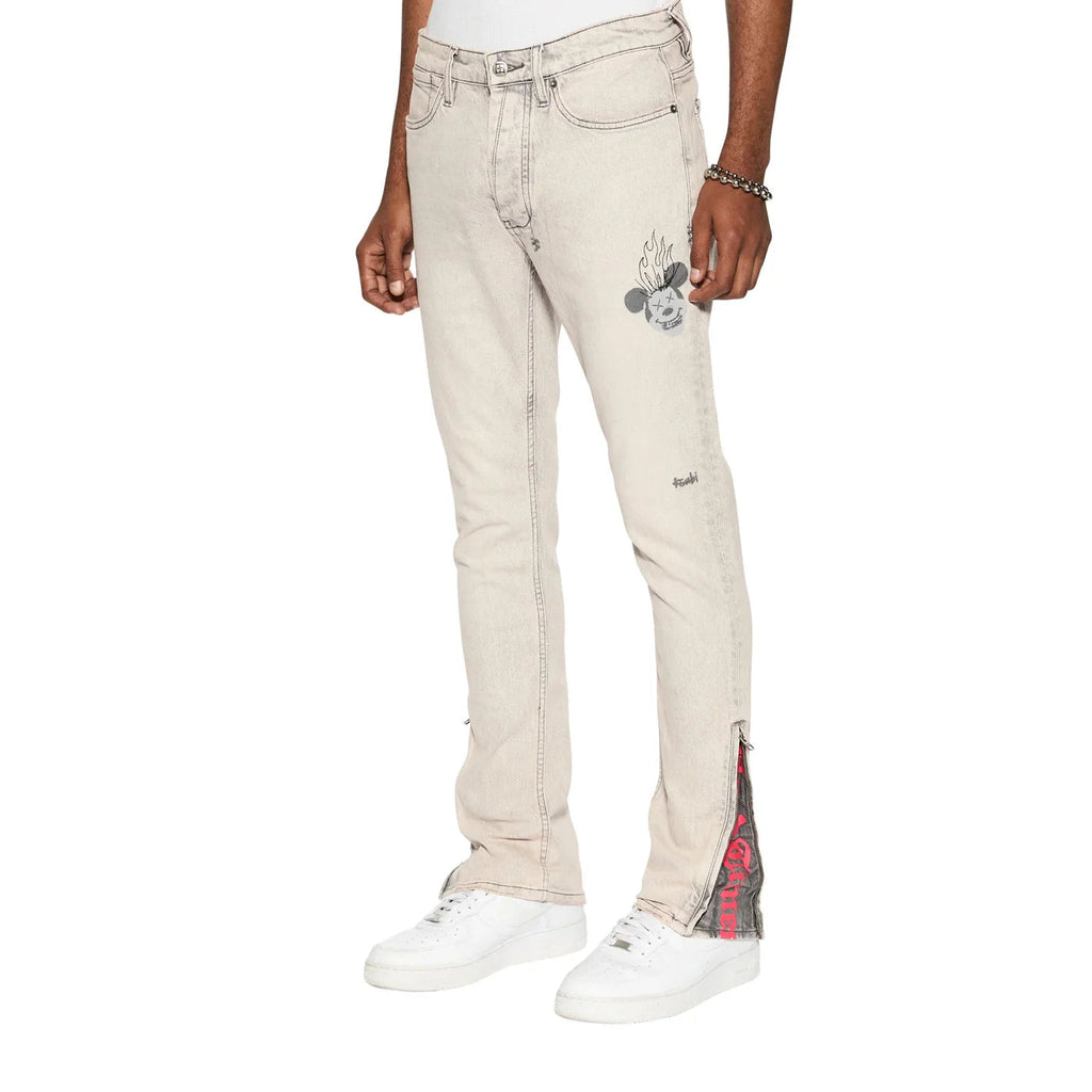 KSUBI-Men's Flared and Bootcut Jeans and Denim