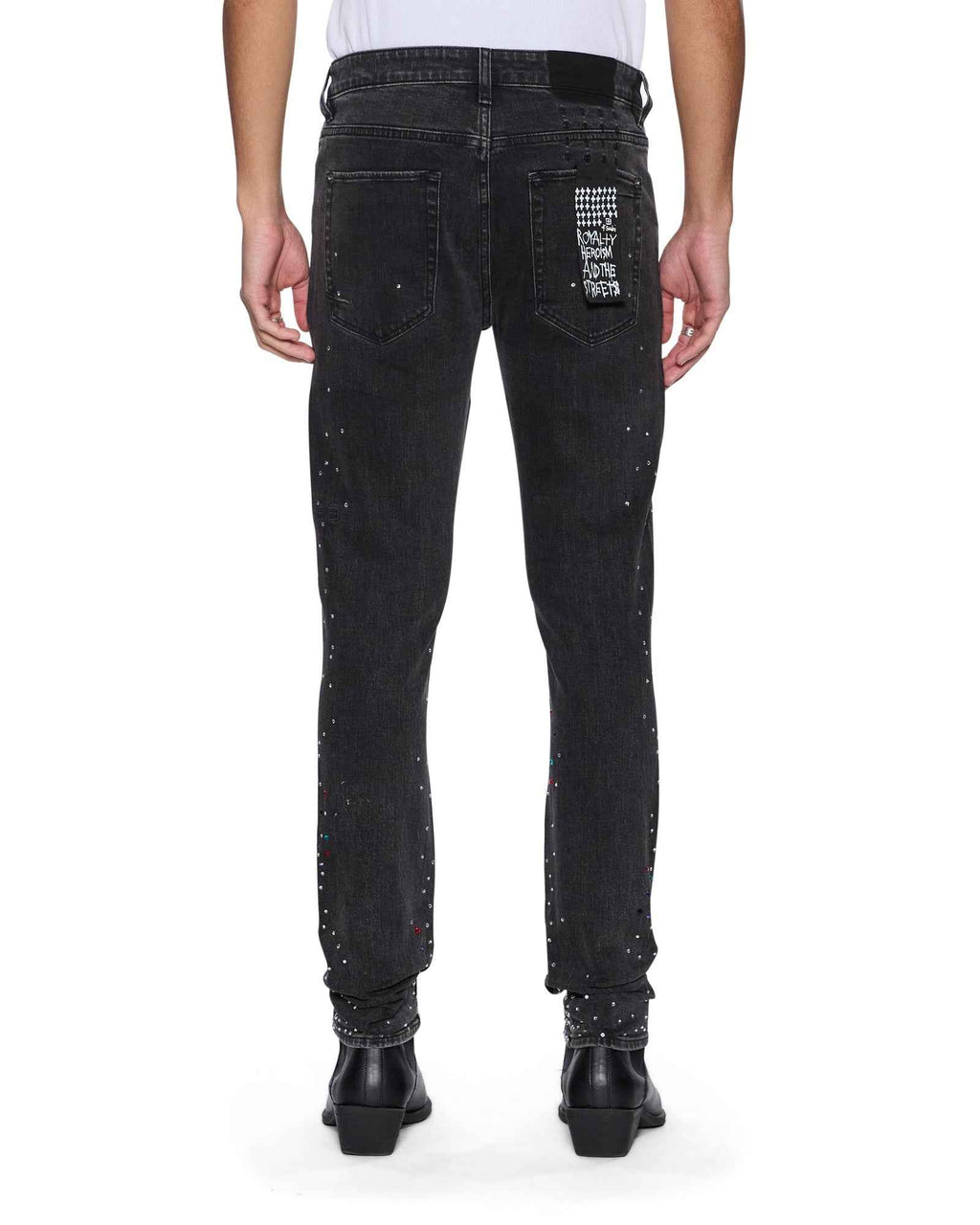 KSUBI-Men's Skinny Fit Jeans and Denim