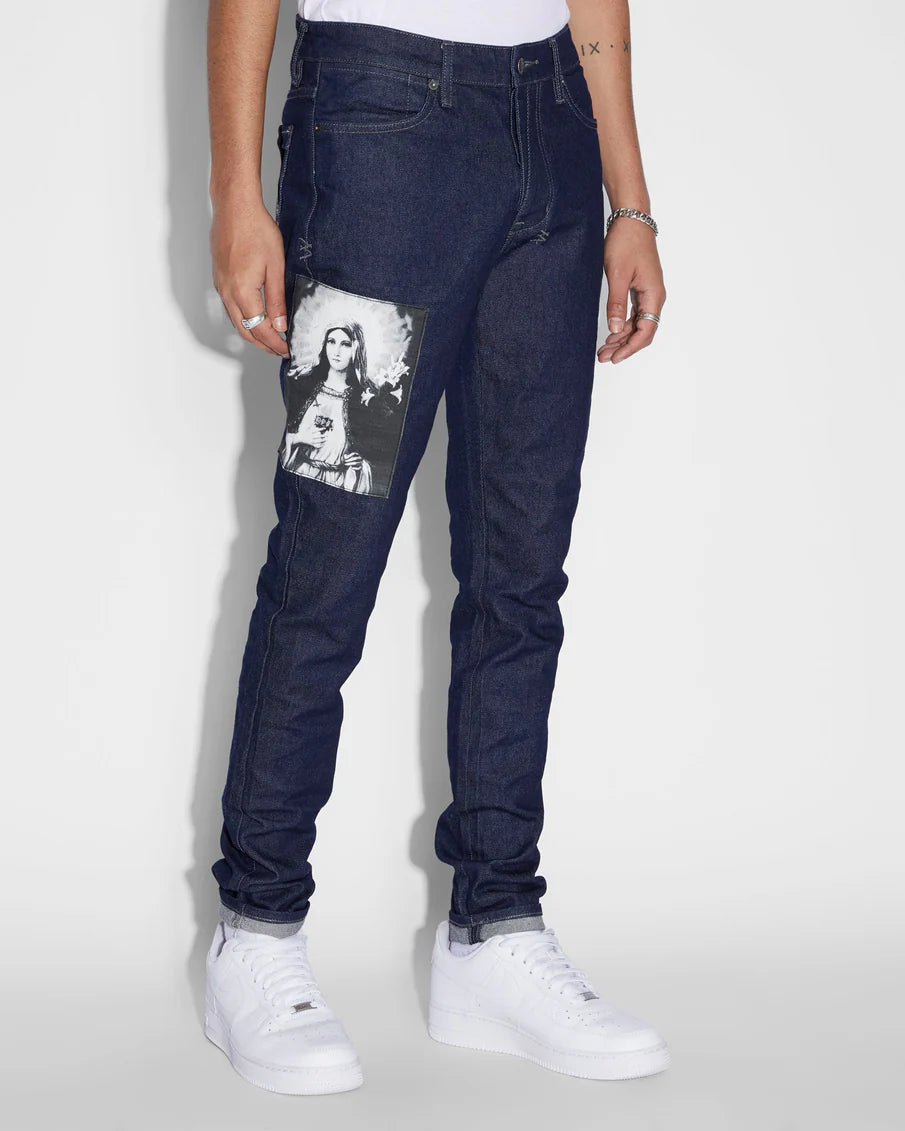 KSUBI-Men's Skinny Fit Jeans and Denim