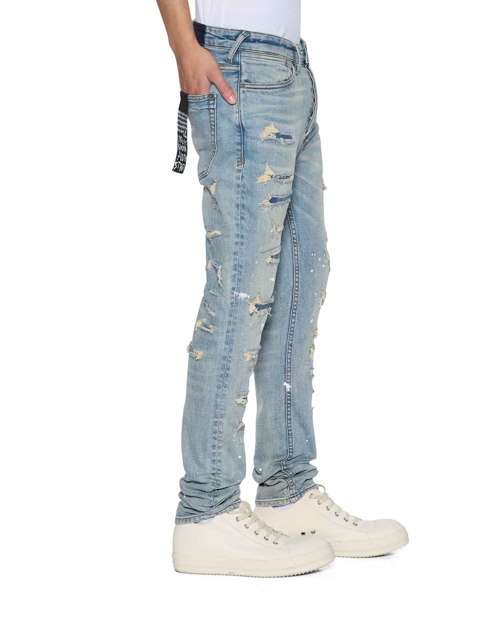 KSUBI-Men's Skinny Fit Jeans and Denim