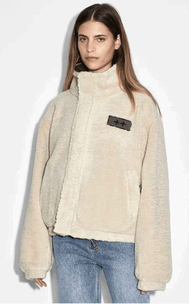 Chaqueta acolchada reversible para mujer KSUBI en color camuflaje y crudo Imagen secundaria del producto