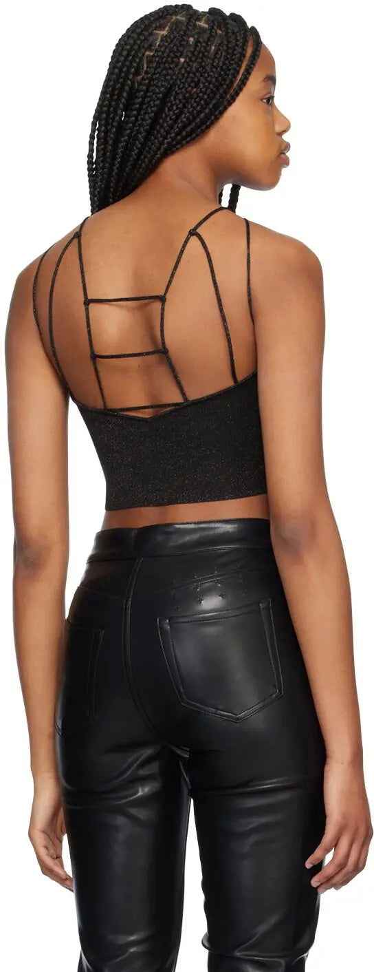 Top KSUBI Untamed para mujer, color negro  Imagen secundaria del producto