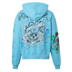 LOST INTRICACY-Men's Zip-Up Hoodies