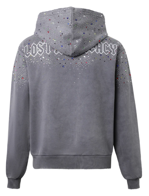 LOST INTRICACY-Men's Zip-Up Hoodies