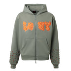 LOST INTRICACY-Men's Zip-Up Hoodies