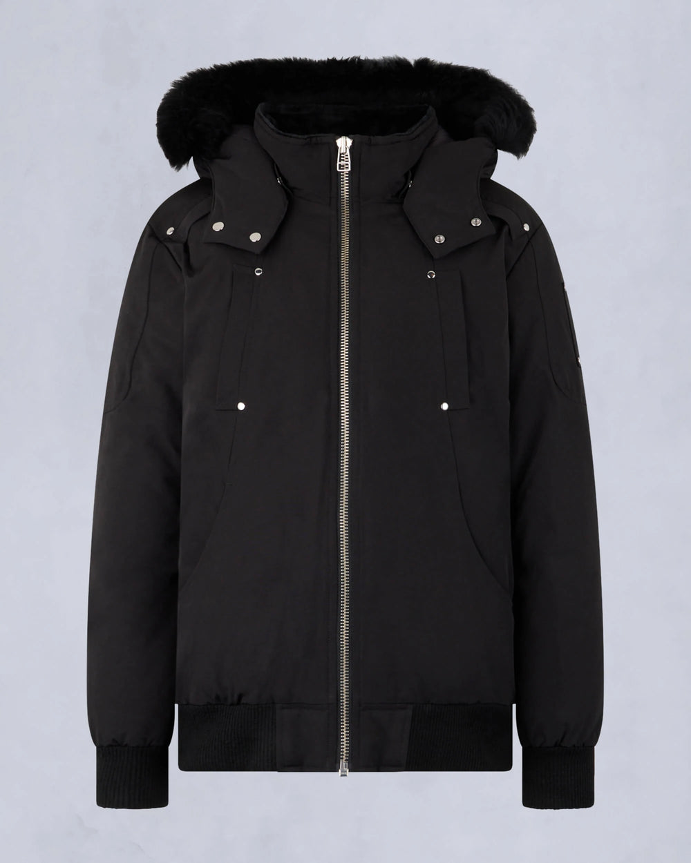 MOOSE KNUCKLES Kids Unisex Original Shearling Trim Bomber - Gravity NYC