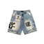 MIXED EMOTION-Men's Jean Shorts and Denim Shorts