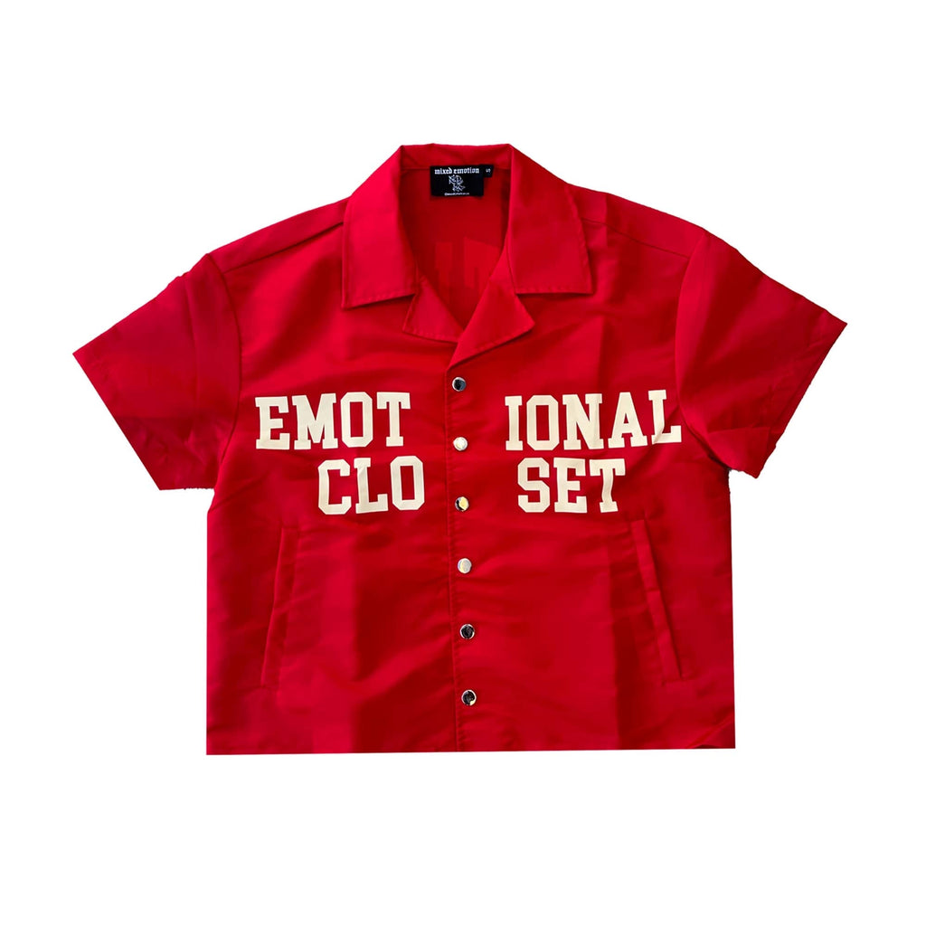MIXED EMOTION-Men's Button-Up and Polo Shirts