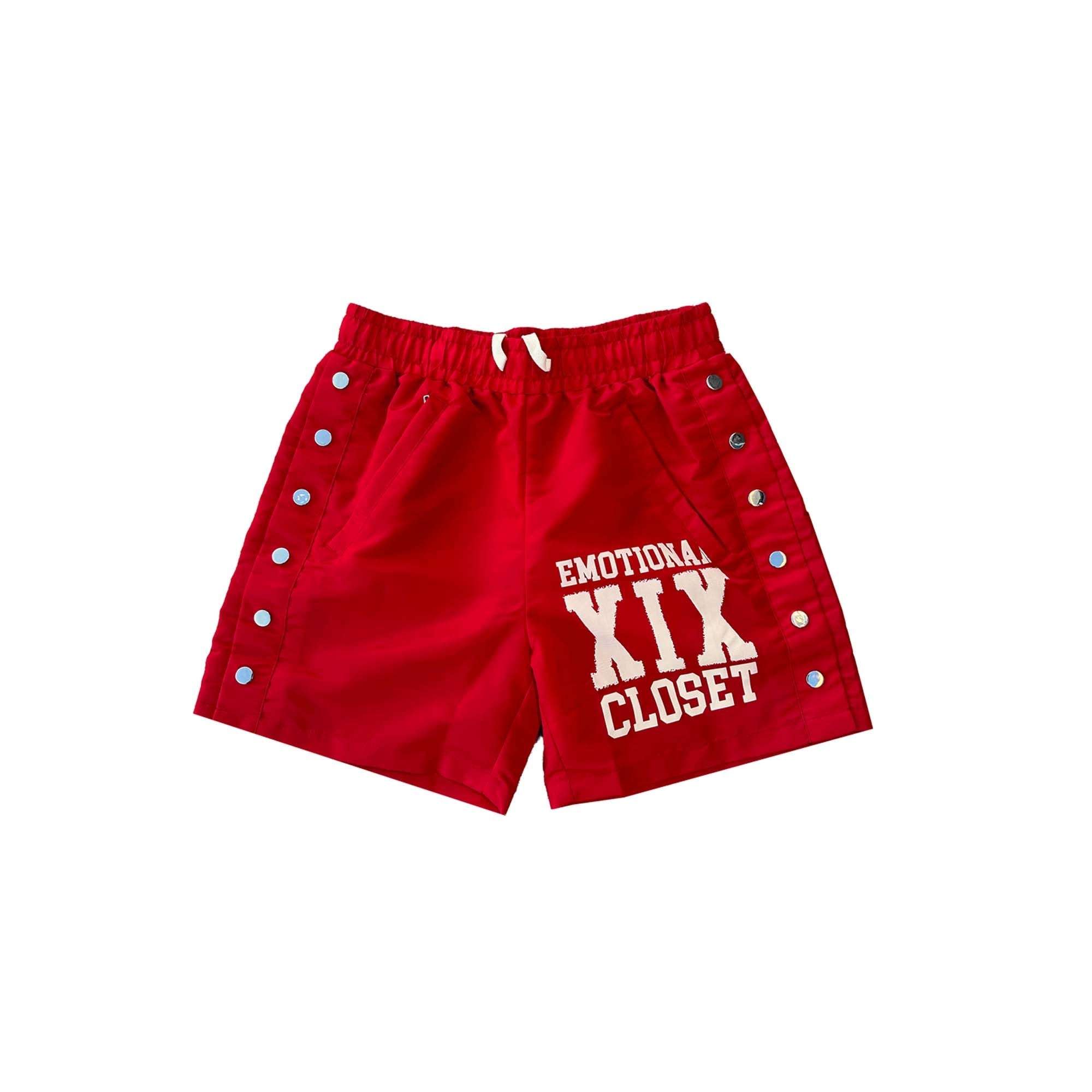 MIXED EMOTION "Backyard" Nylon Shorts Secondary image