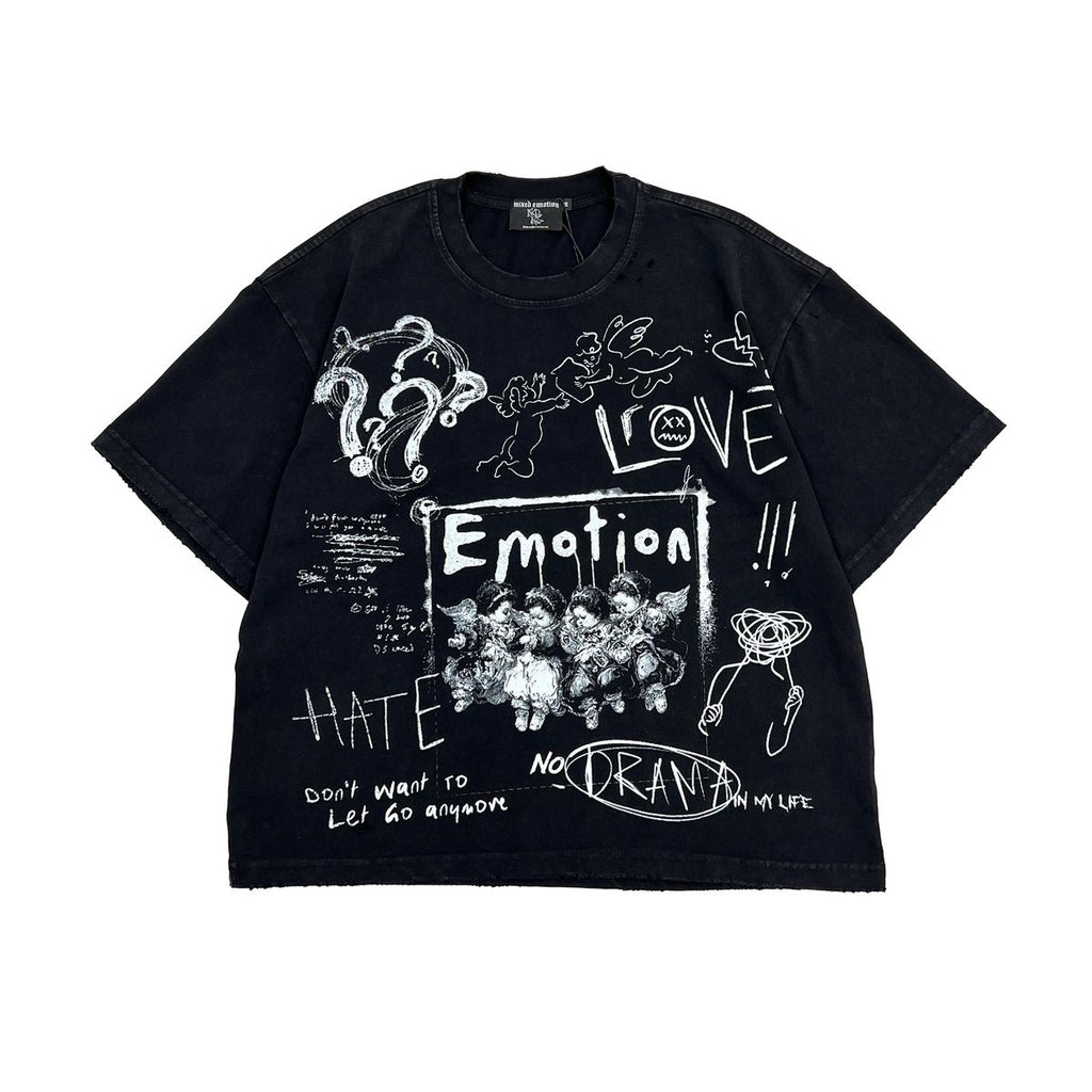 MIXED EMOTION-Men's Short-Sleeve T-Shirts and Tees