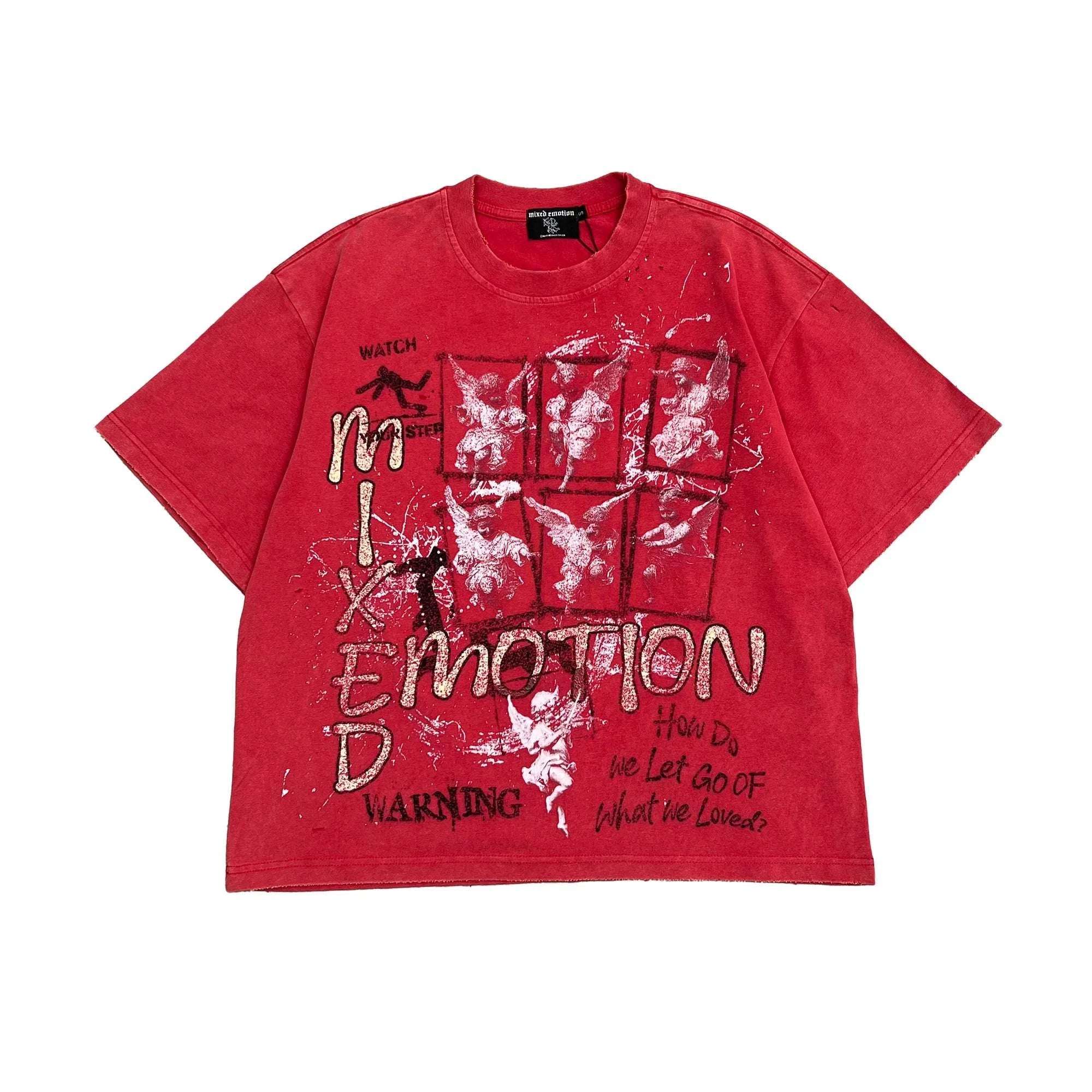 MIXED EMOTION-Men's Short-Sleeve T-Shirts and Tees