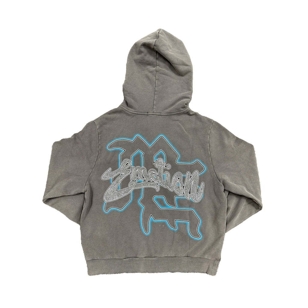 MIXED EMOTION-Men's Zip-Up Hoodies