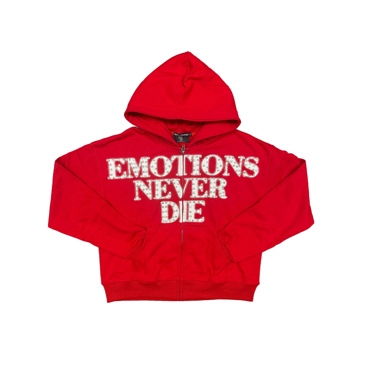 MIXED EMOTION-Men's Zip-Up Hoodies