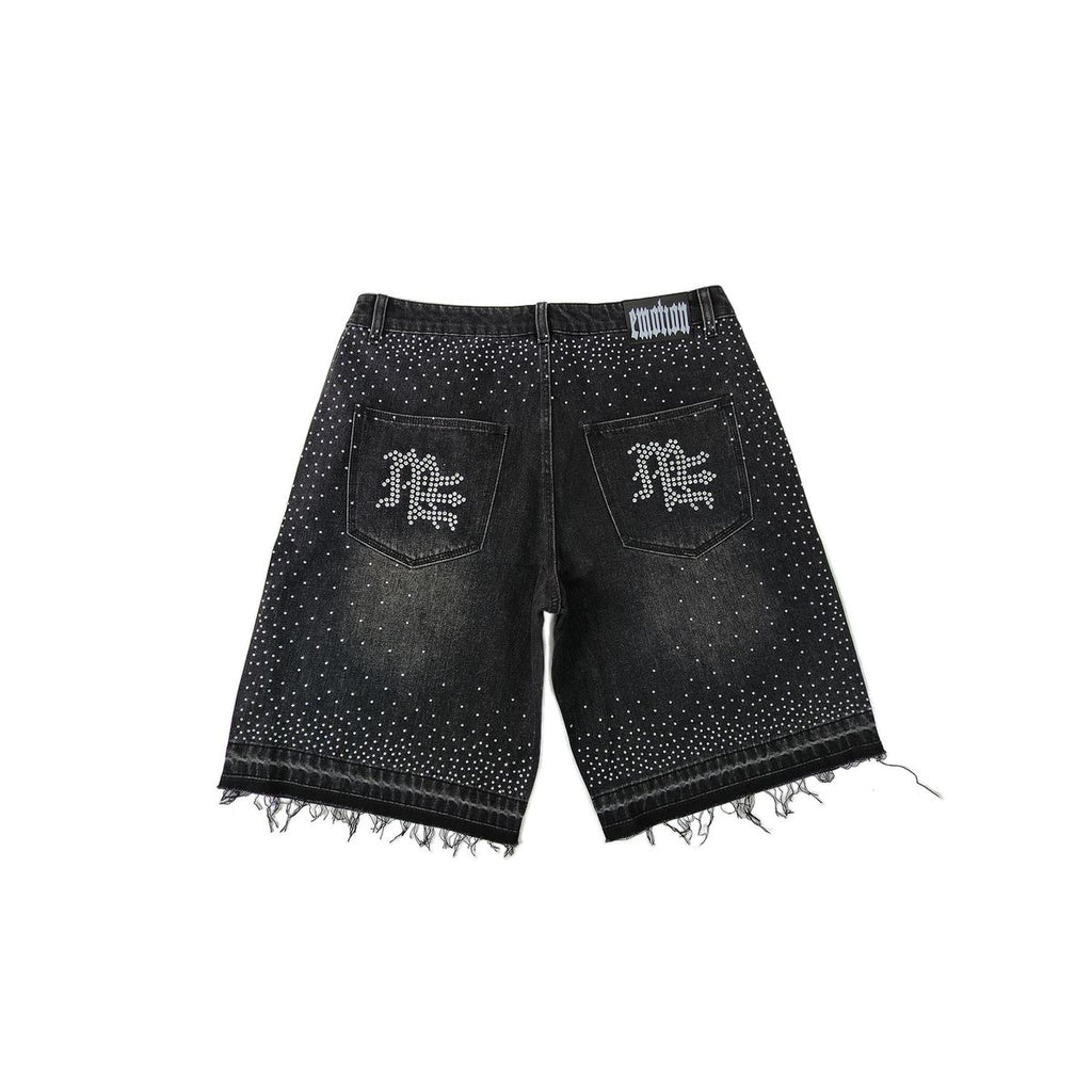 MIXED EMOTION-Men's Jean Shorts and Denim Shorts
