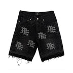 MIXED EMOTION-Men's Jean Shorts and Denim Shorts