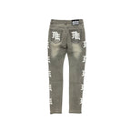 MIXED EMOTION-Men's Skinny Fit Jeans and Denim
