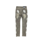 MIXED EMOTION-Men's Skinny Fit Jeans and Denim