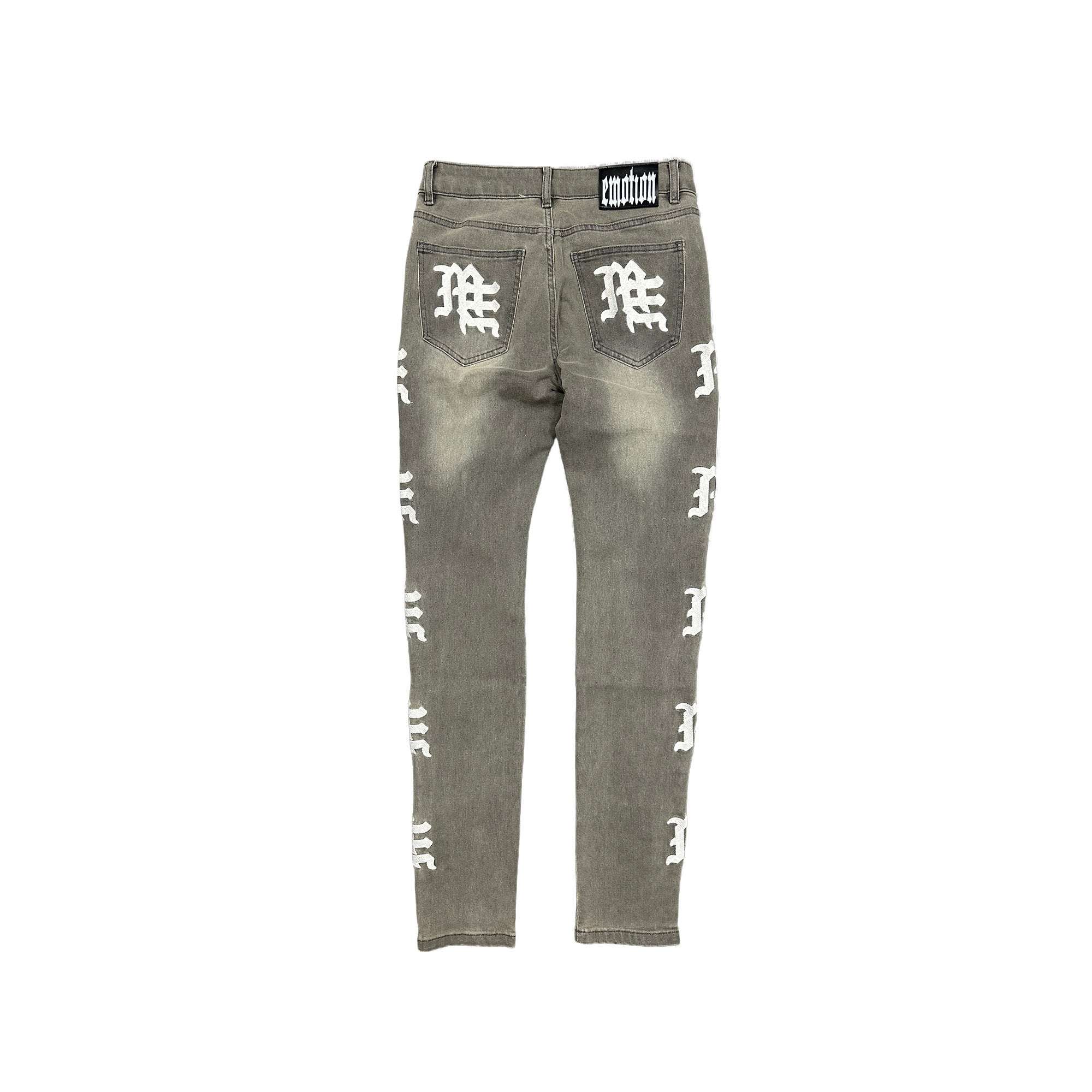 MIXED EMOTION-Men's Skinny Fit Jeans and Denim