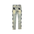 MIXED EMOTION-Men's Skinny Fit Jeans and Denim