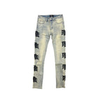 MIXED EMOTION-Men's Skinny Fit Jeans and Denim