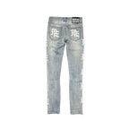 MIXED EMOTION-Men's Skinny Fit Jeans and Denim