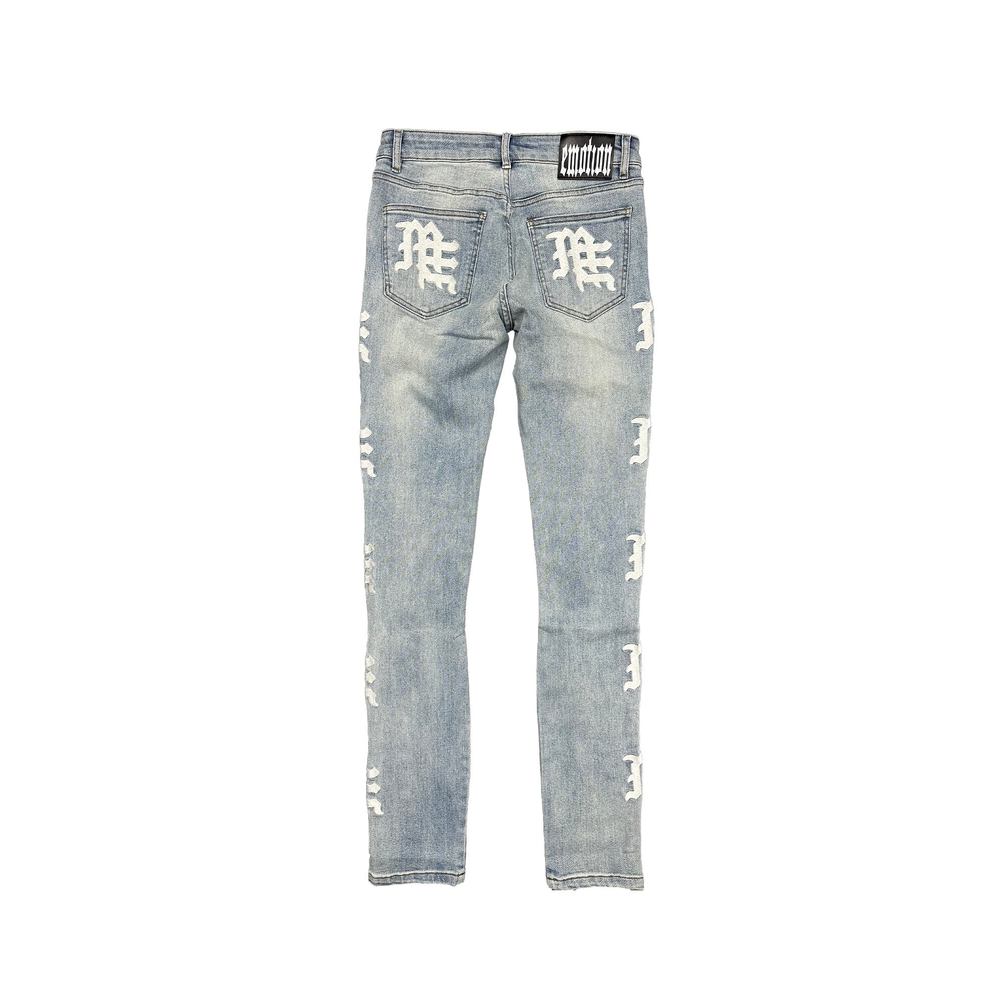 MIXED EMOTION-Men's Skinny Fit Jeans and Denim