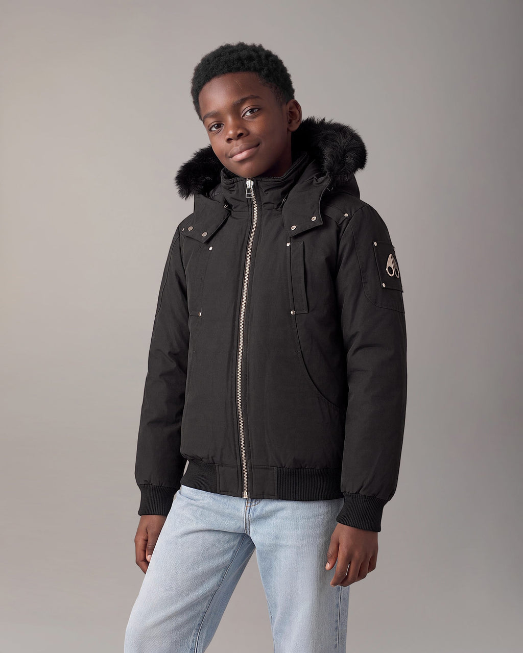 MOOSE KNUCKLES-Kids' Jackets and Coats