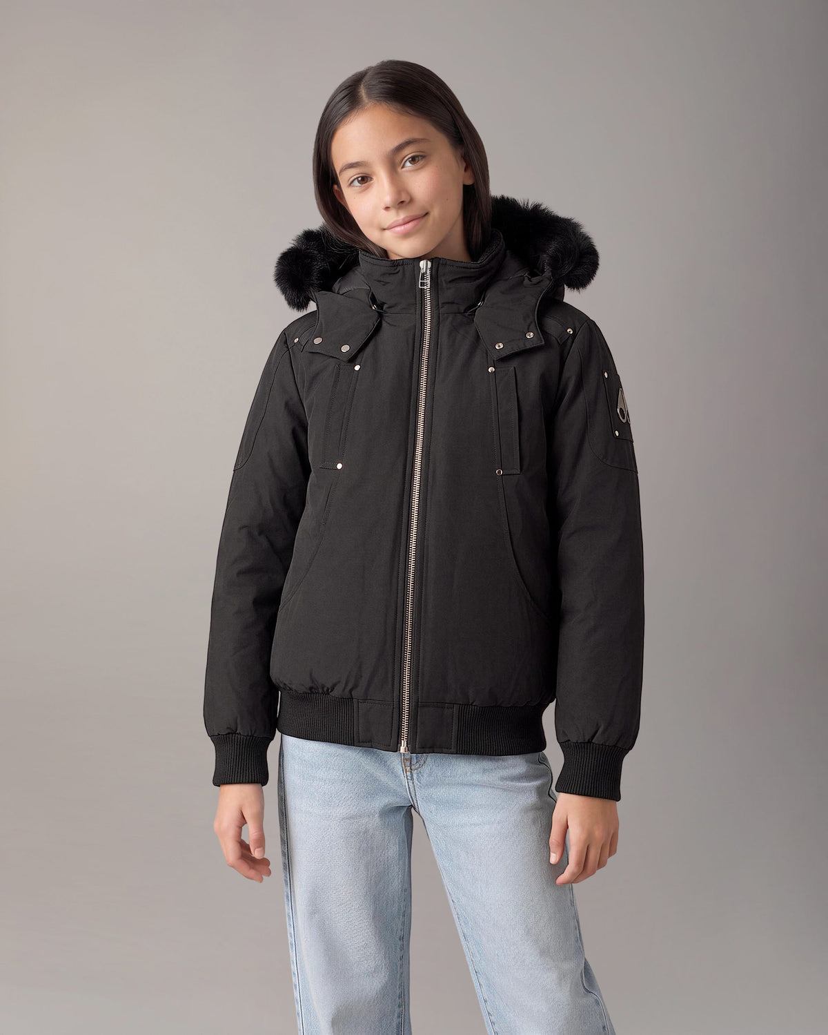 MOOSE KNUCKLES-Kids' Jackets and Coats
