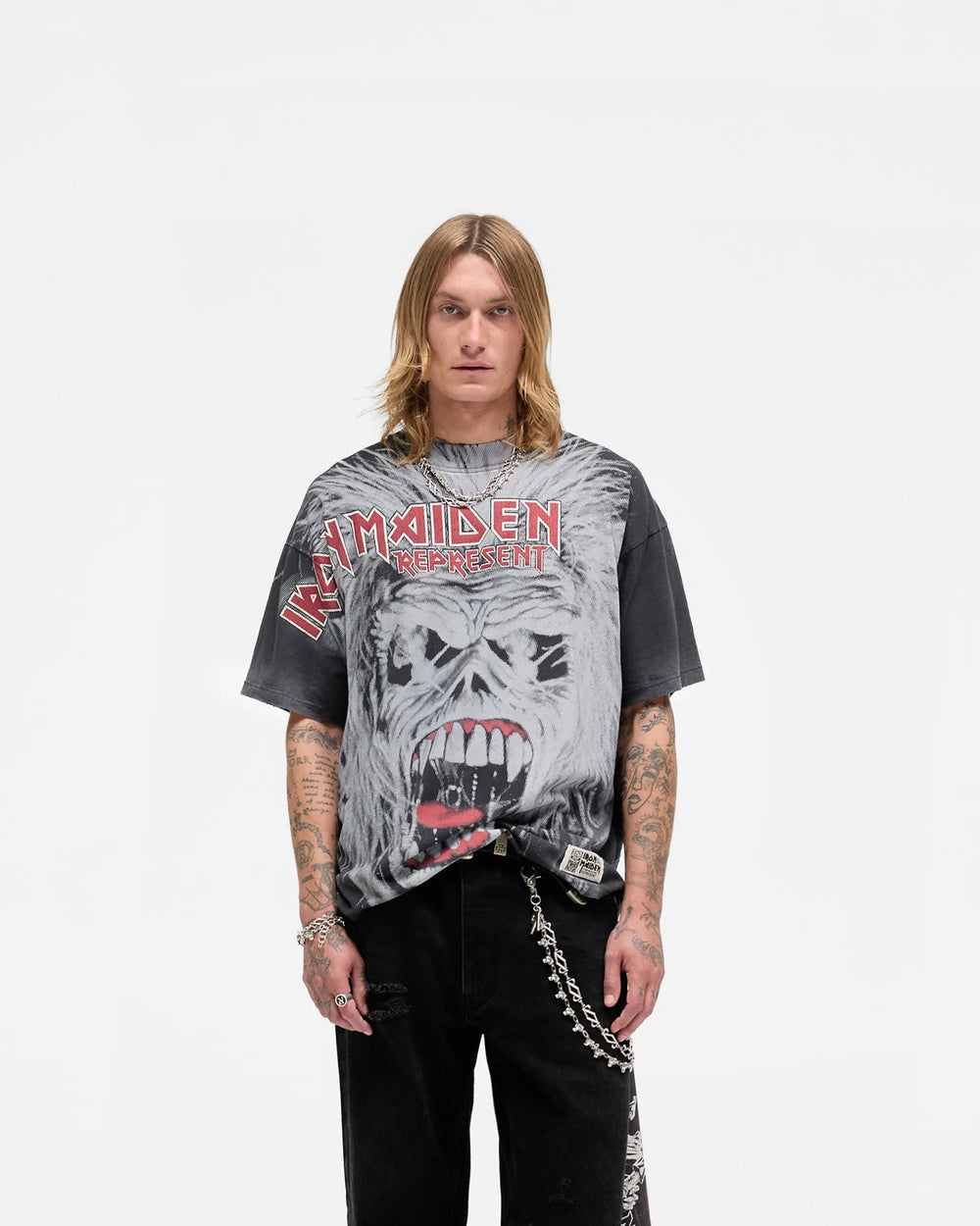 REPRESENT X Iron Maiden British Metal T-Shirt - Gravity NYC