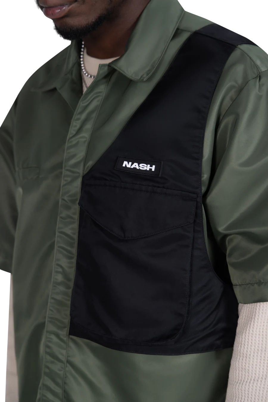 NASH-Men's Button-Up and Polo Shirts