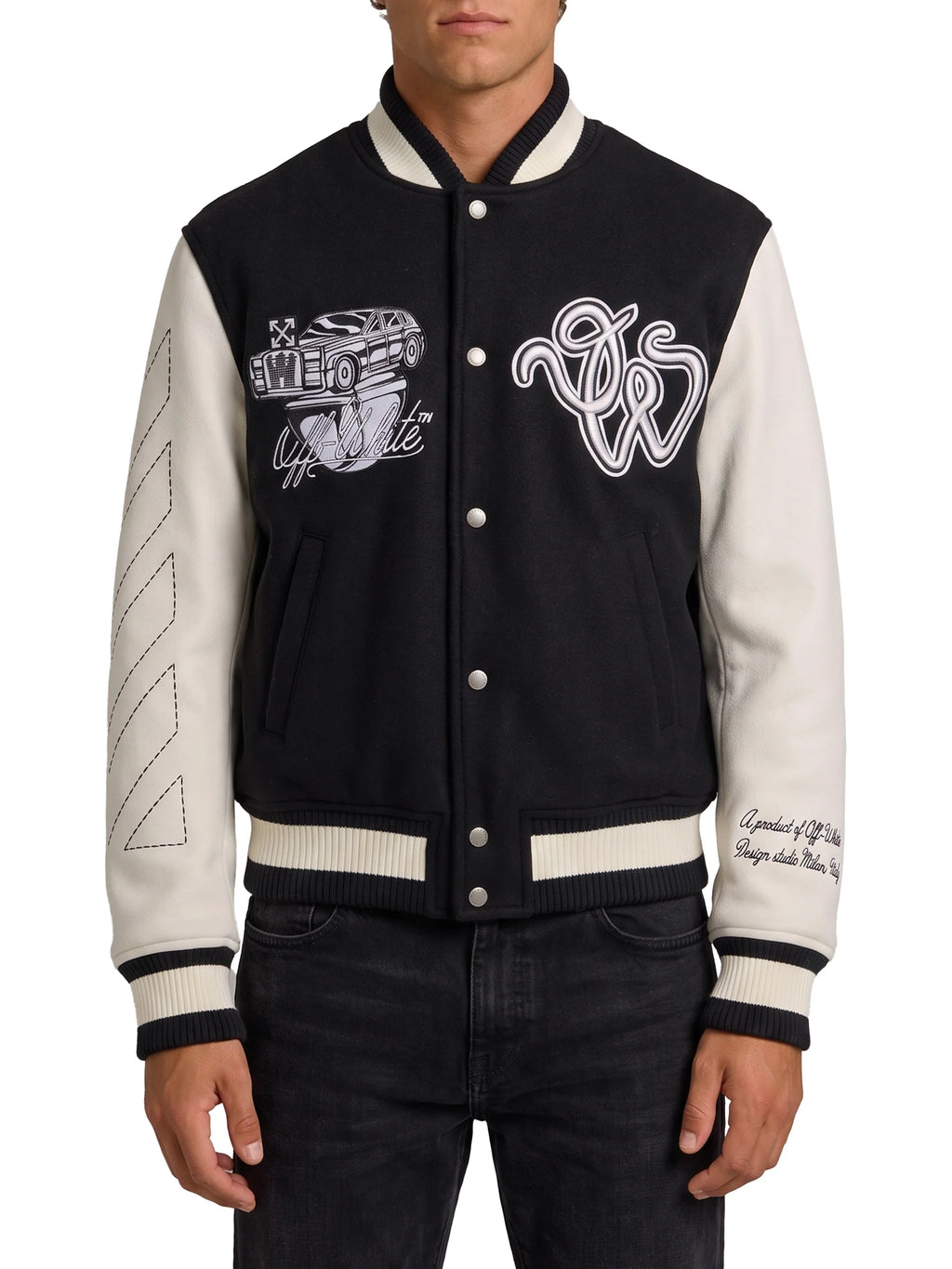 OFF-WHITE-Men's Winter Jackets and Coats