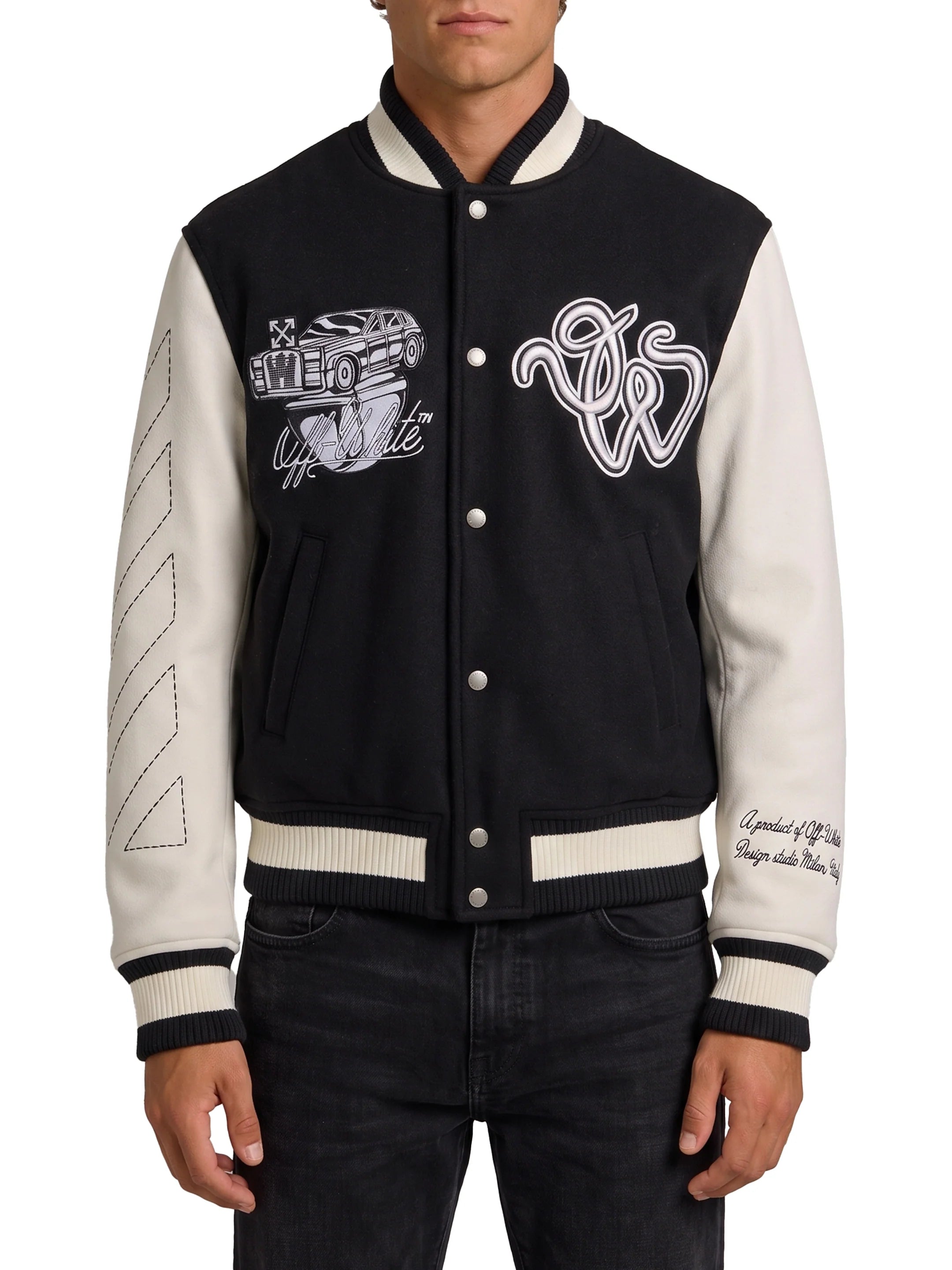 OFF-WHITE-Men's Winter Jackets and Coats Imagen principal del producto