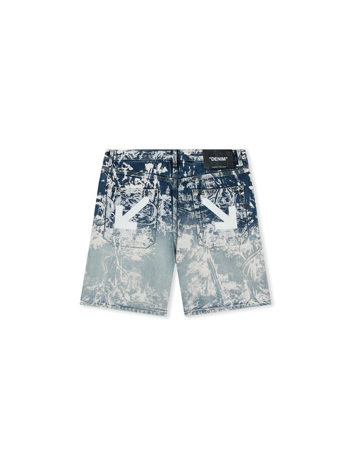 OFF-WHITE-Men's Jean Shorts and Denim Shorts
