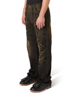 OFF-WHITE-Men's Slim Fit Jeans and Denim