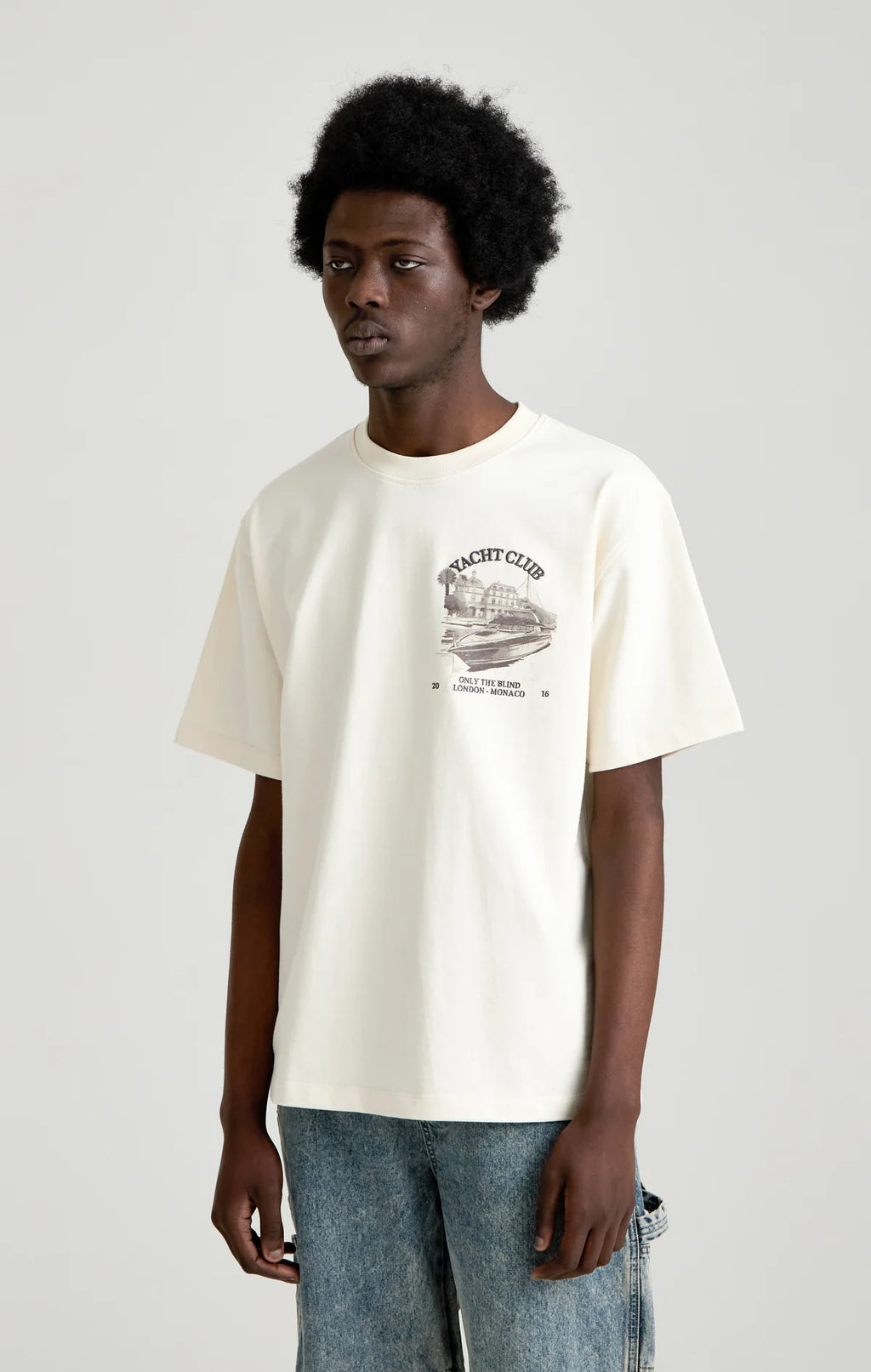 ONLY THE BLIND-Men's Short-Sleeve T-Shirts and Tees