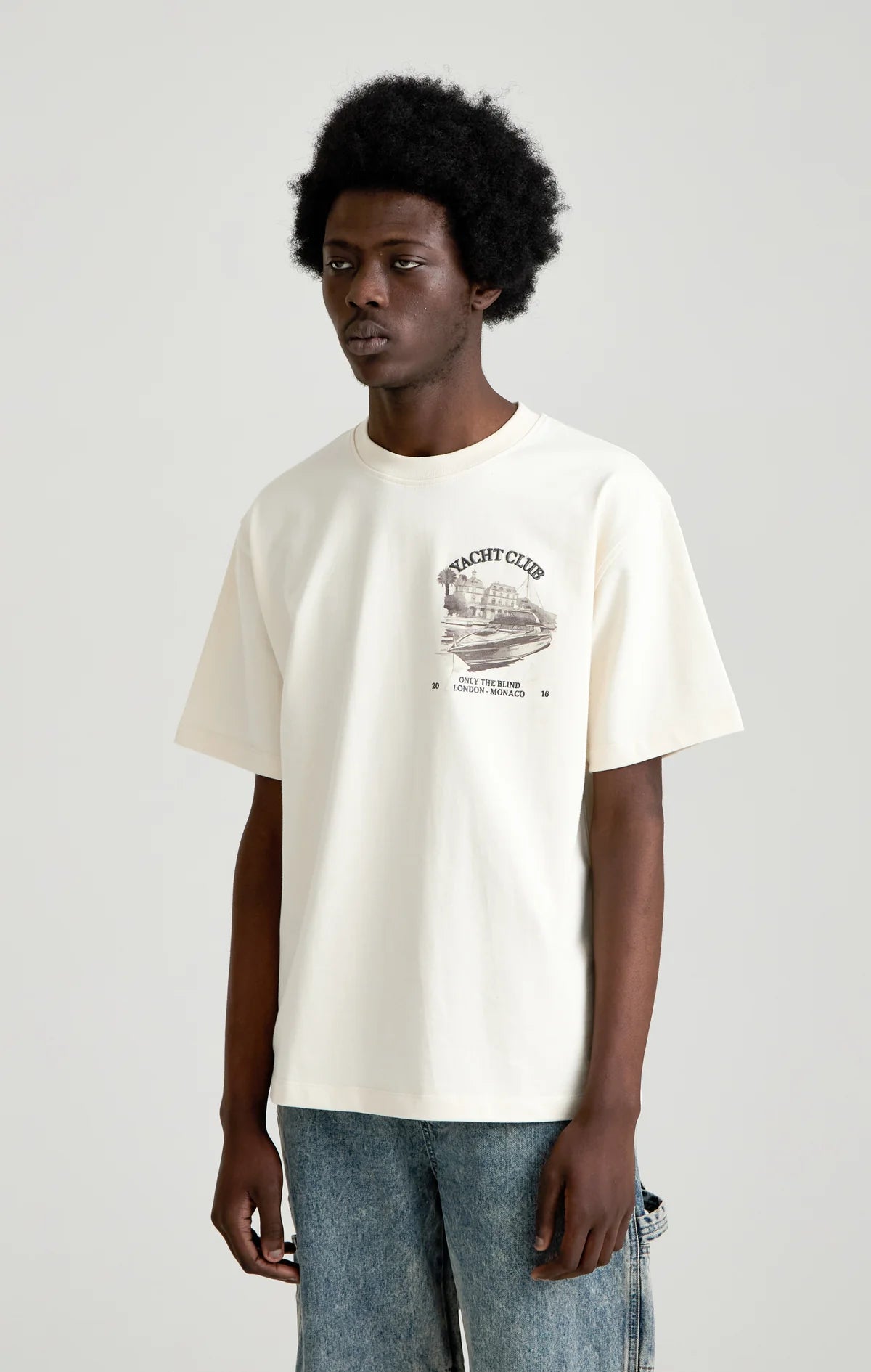 ONLY THE BLIND-Men's Short-Sleeve T-Shirts and Tees