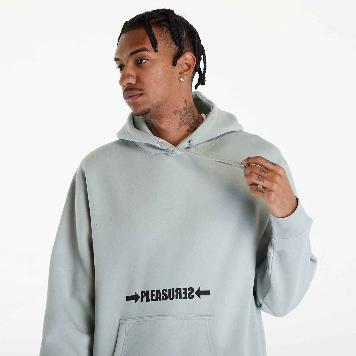 PLEASURES-Men's Pullover Hoodies
