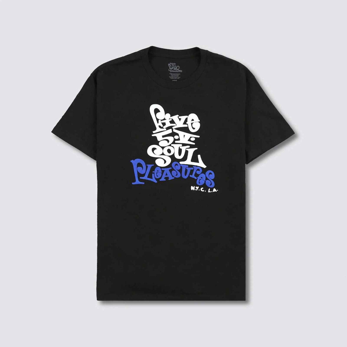 PLEASURES-Men's Short-Sleeve T-Shirts and Tees Imagen principal del producto
