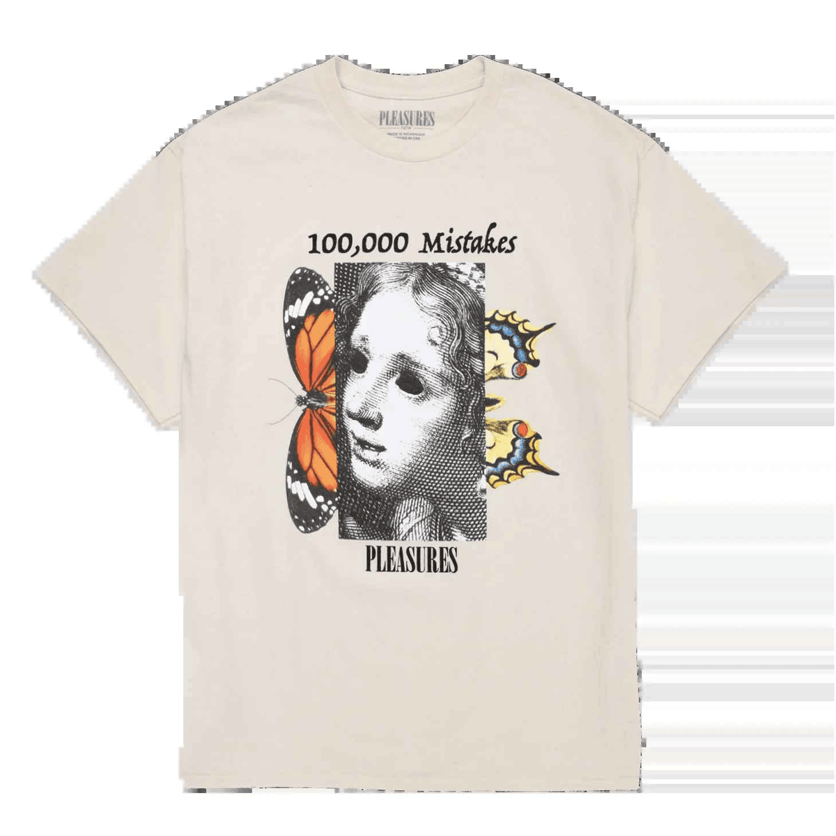 PLEASURES-Men's Short-Sleeve T-Shirts and Tees