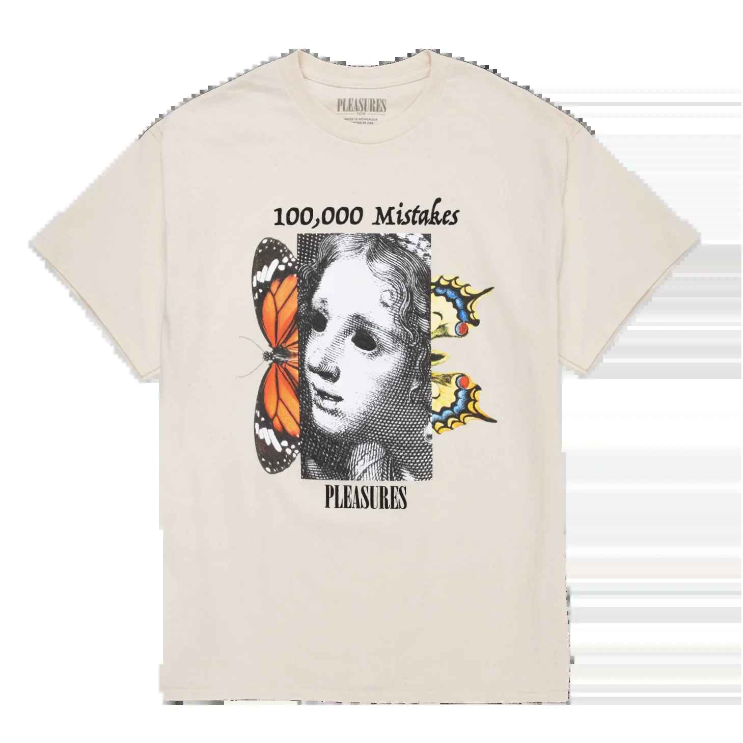 PLEASURES-Men's Short-Sleeve T-Shirts