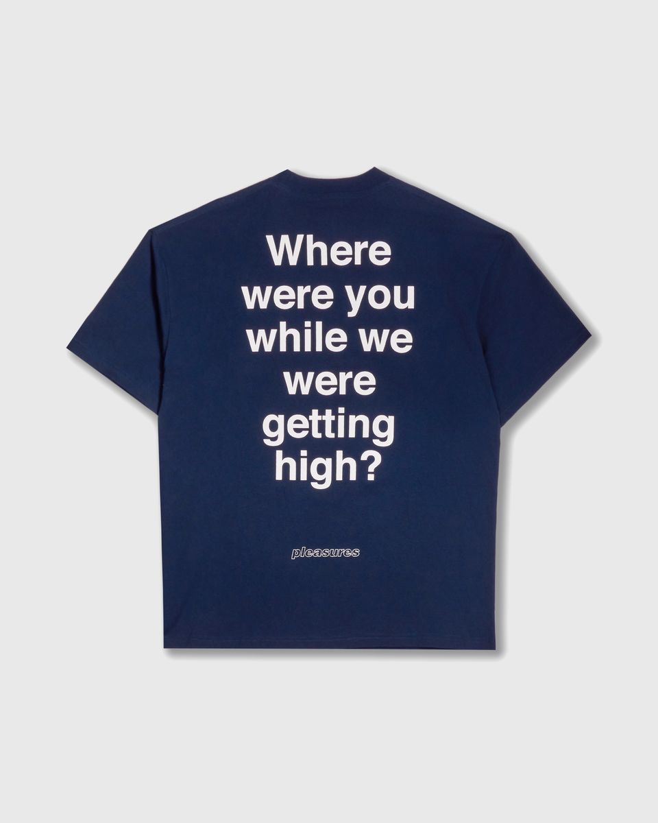 PLEASURES-Men's Short-Sleeve T-Shirts and Tees