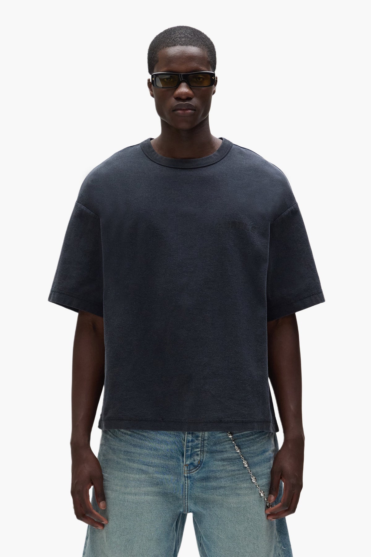PURPLE BRAND-Men's Short-Sleeve T-Shirts and Tees